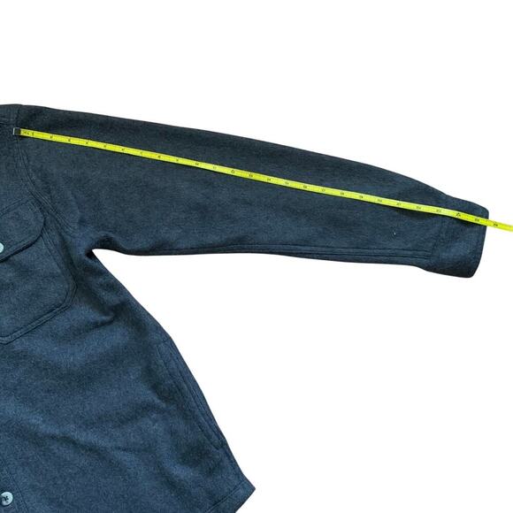 Tallwoods Gray Fleece Button Down Shirt Shacket Size S NWT Outdoor - Picture 5 of 8